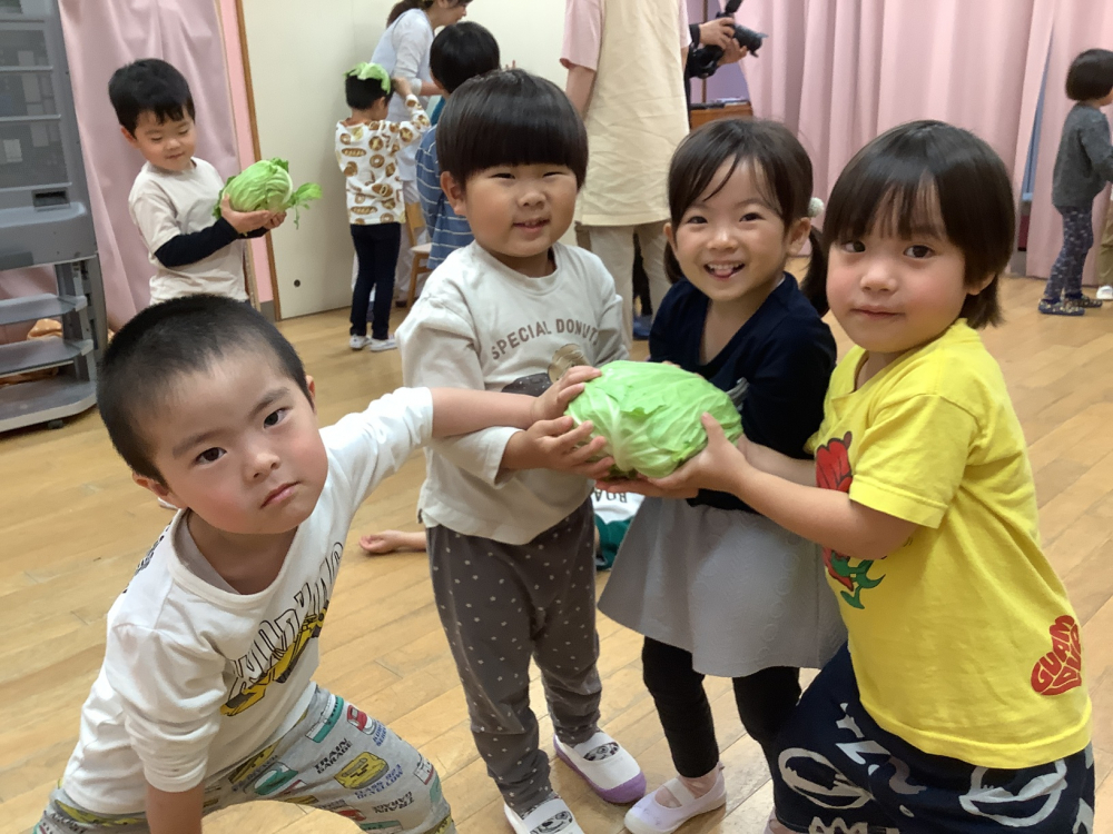 5月生まれのお誕生日会・食育