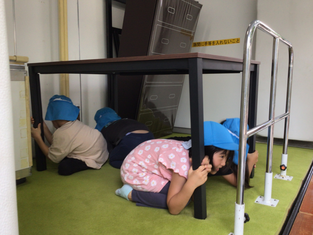 起震車体験