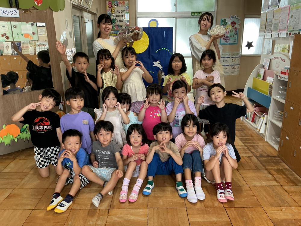 お月見団子作り