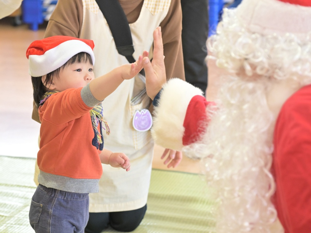 クリスマス会♪サンタが町屋にやってくる