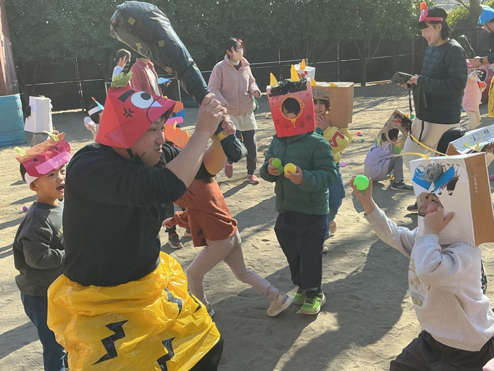 ２月生まれお誕生日会・節分の会