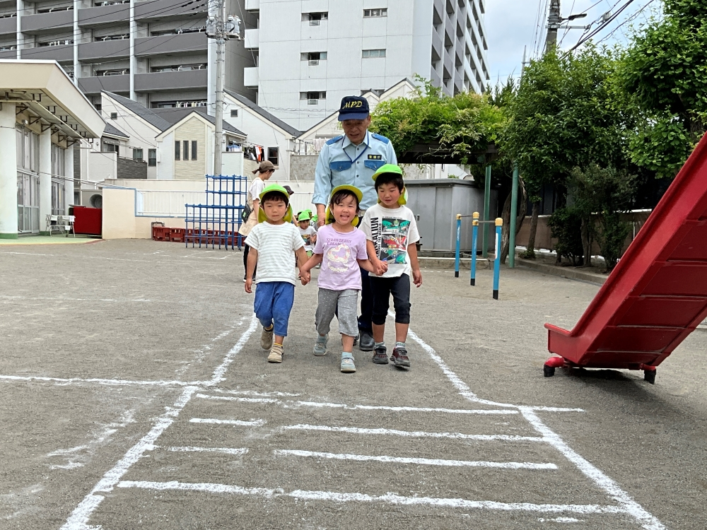 交通安全指導