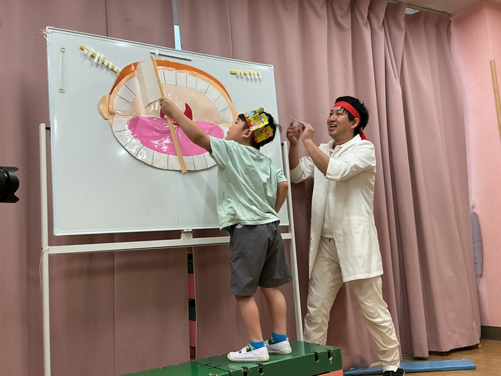 ６月お誕生日会・保健指導～歯科指導～