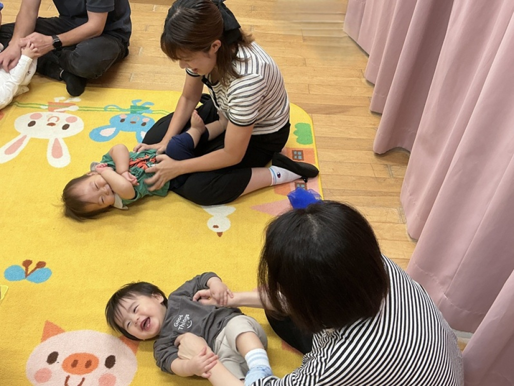 くすぐったーい♪