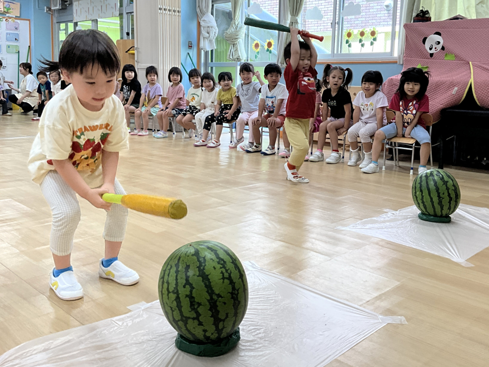 すいか割り
